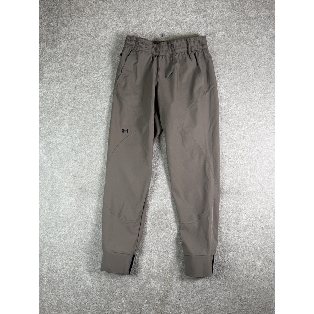 Under Armour Unstoppable Jogger Mens S Gray Tapered Stretch Athletic Pants